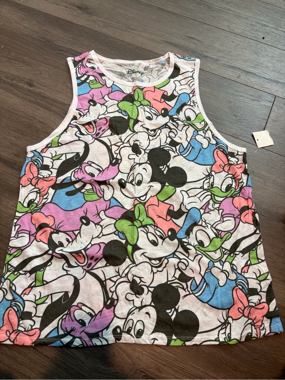 Juniors Disney Mickey Mouse  Tank Top Size XL 15-17